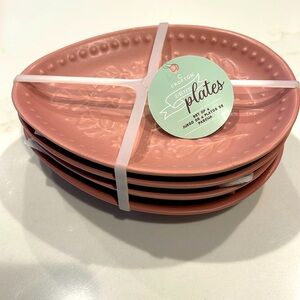 Stoneware Easter Egg Plates